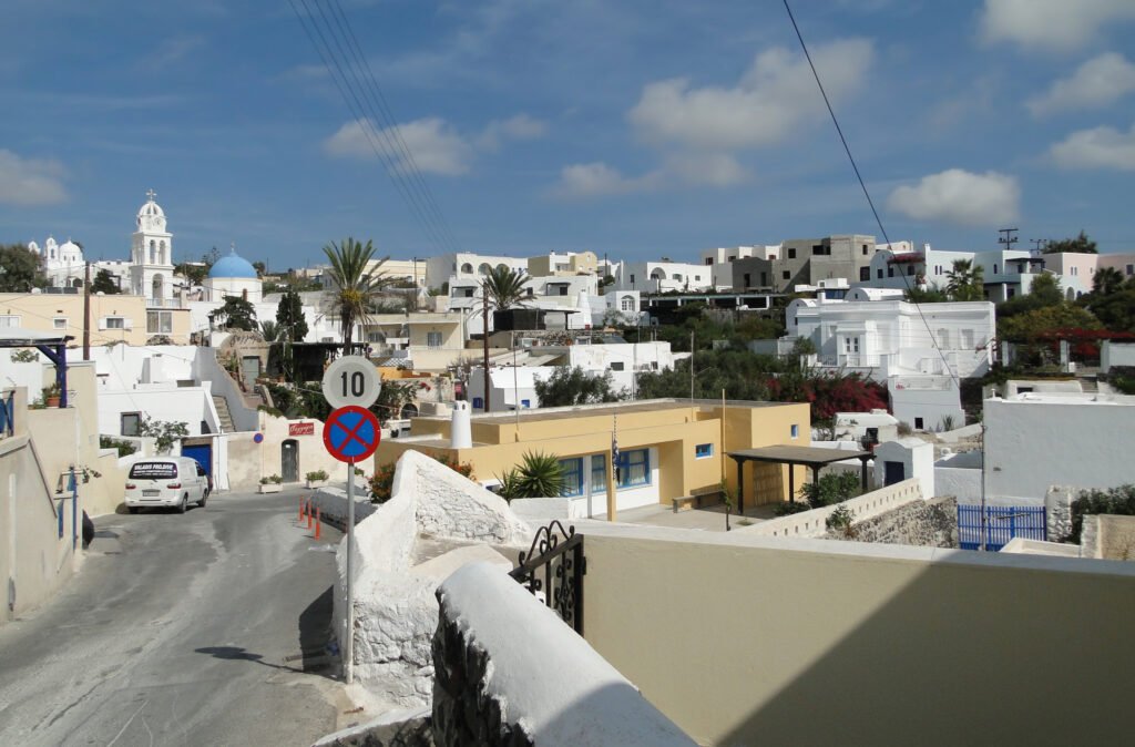 Megalochori , santorini