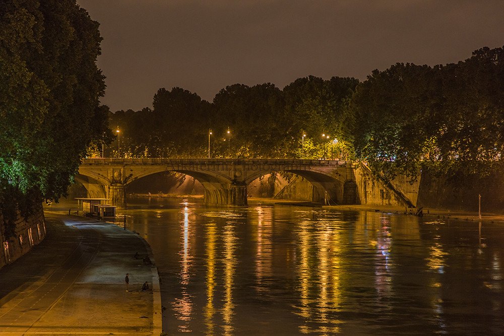 Take an evening stroll along the illuminated canals