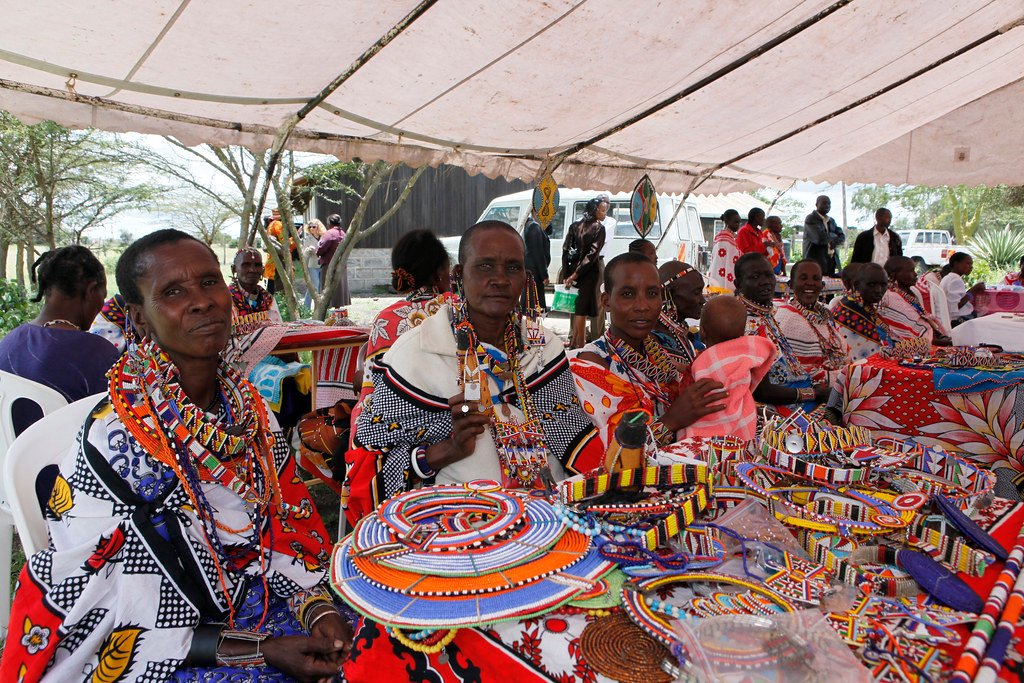 Samburu villages where children learn beadwork from local artisans