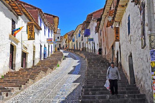 Stone streets of Cuzco - Peru