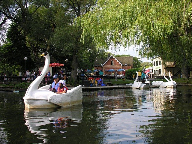 Centreville Amusement Park on Toronto Islands 