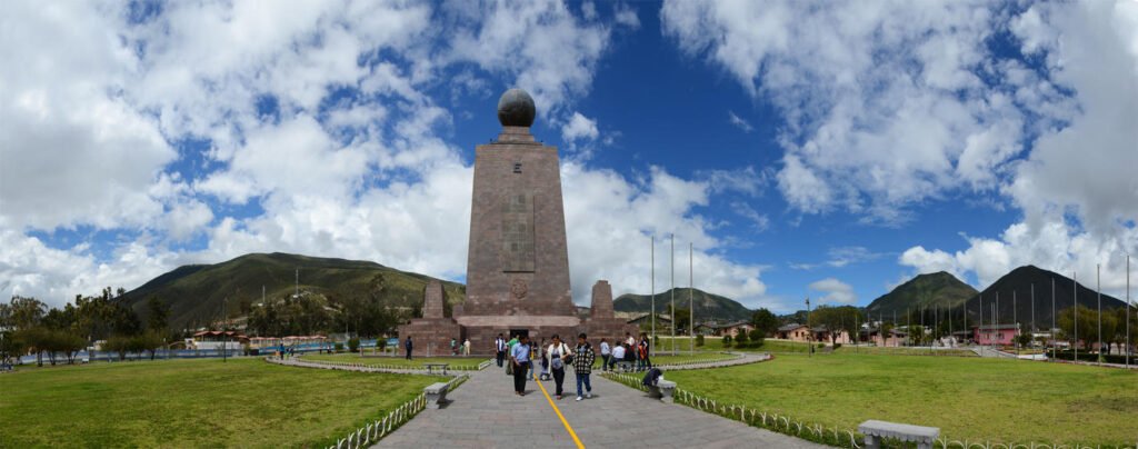  the Mitad del Mundo (Middle of the World) - Ecuador