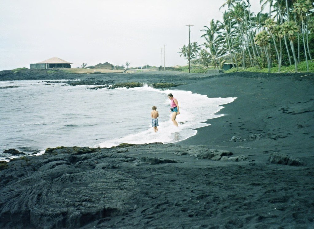  Hac Sa Beach: Black Sand Magic