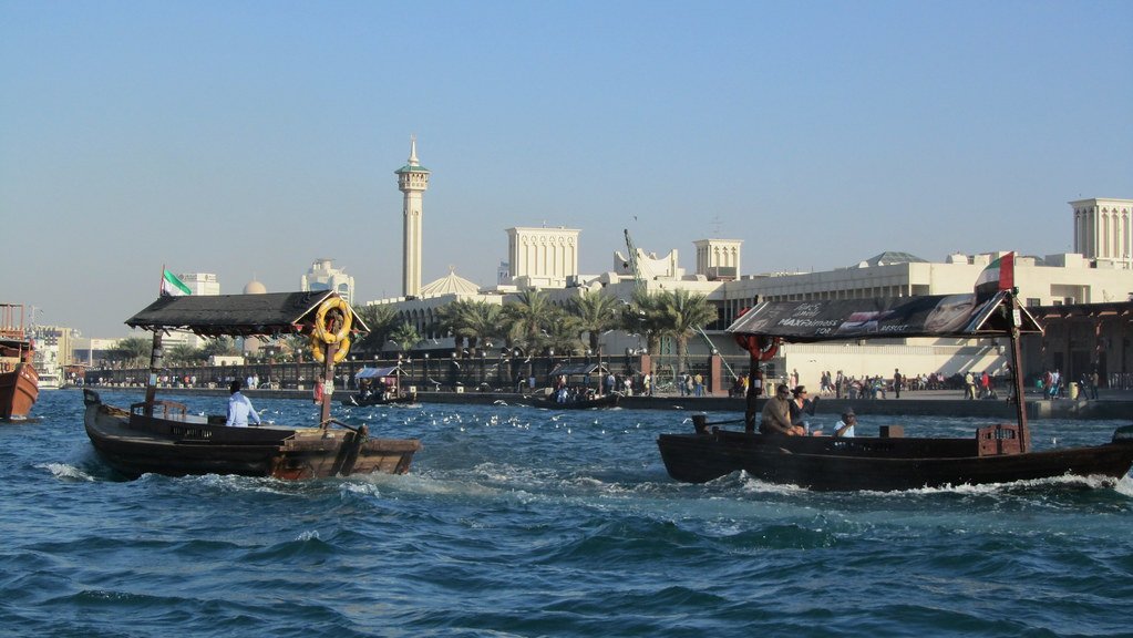  traditional Abra ride across the Dubai Creek 