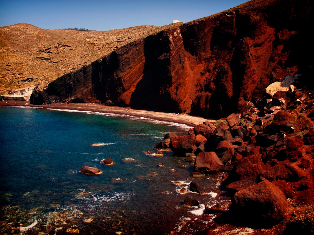 Red Beach: A Geological Marvel