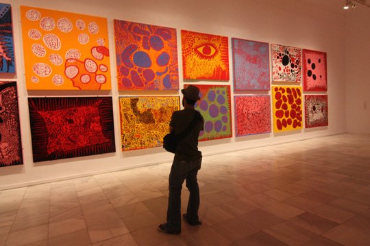 Contemporary art gallery on Alserkal Avenue