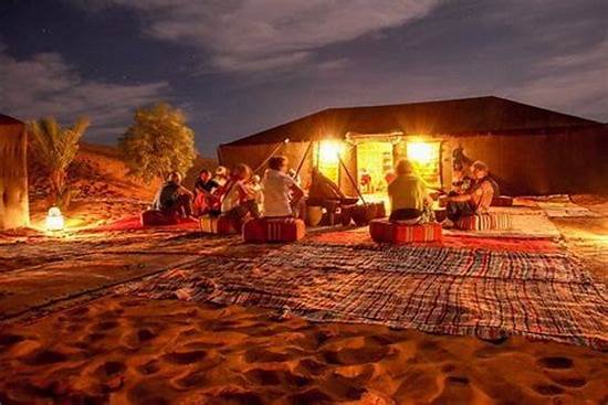 dinner under a blanket of stars so bright