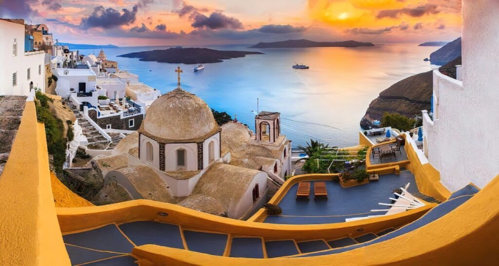 Santorini – A Honeymoon Paradise