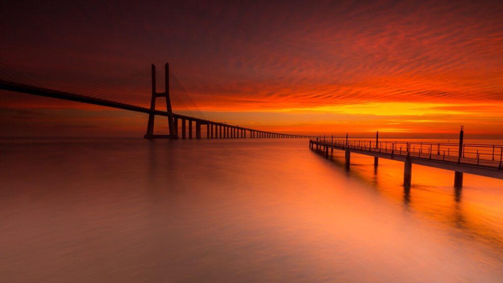 Sunset - Imereti Bridge