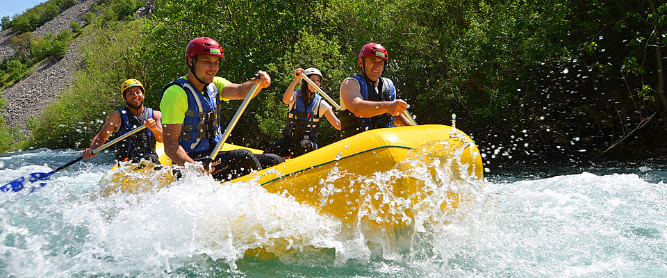 White-water rafting