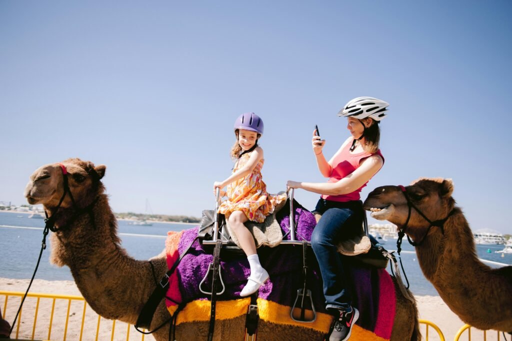 Camel Riding Trips for Kids