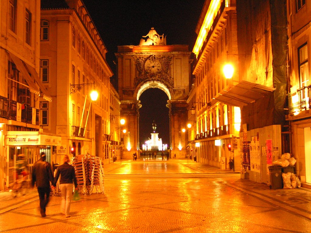 Lisbon’s golden light