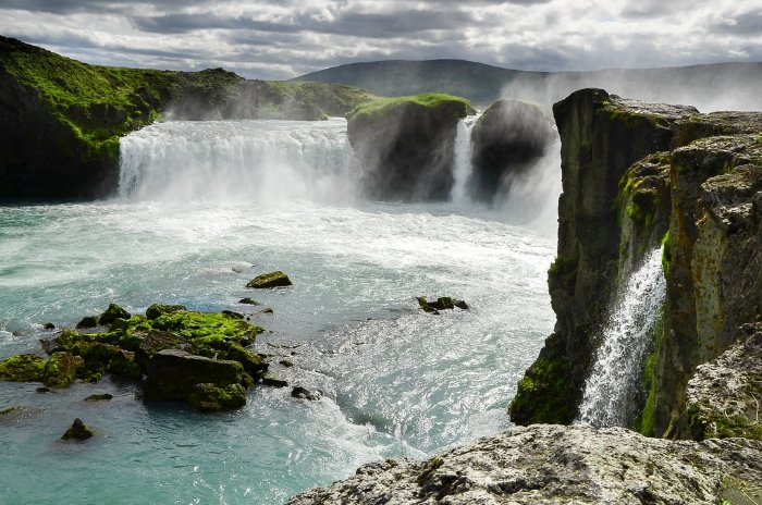Godafoss: The "Waterfall of the Gods