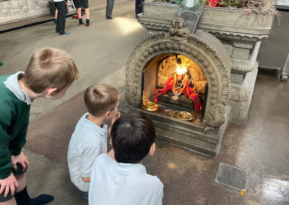 Temple visits with children