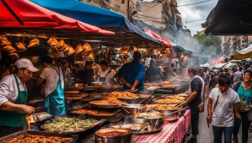 Buenos Aires, Argentina – choripán, empanadas.