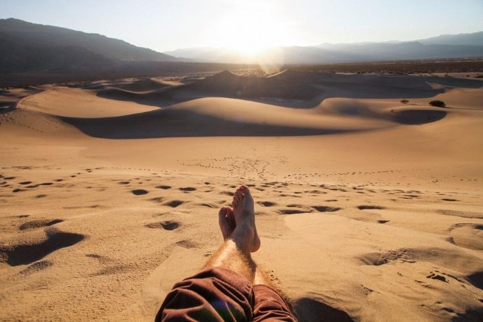 Treatment in the desert sands