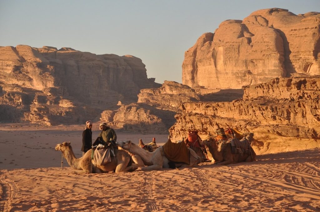  When visiting Bedouin communities near Wadi Rum