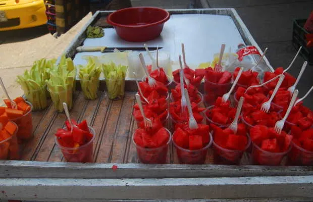 Cartagena, Colombia: , fruit salads.