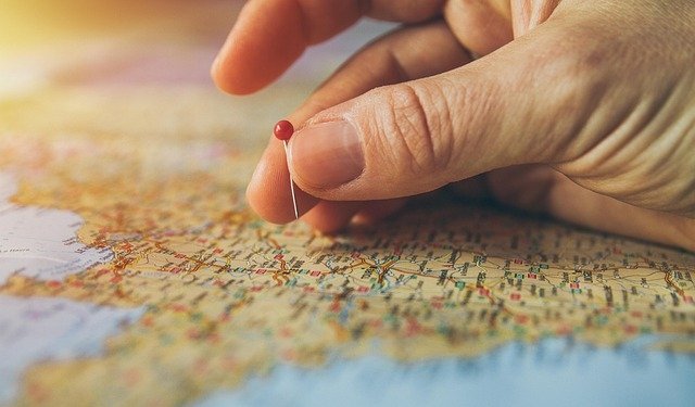 search for travel destinations