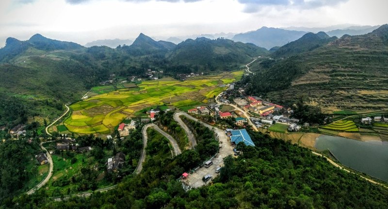 Ha Giang Loop-It is full of towering mountains and ethnic minority villages.