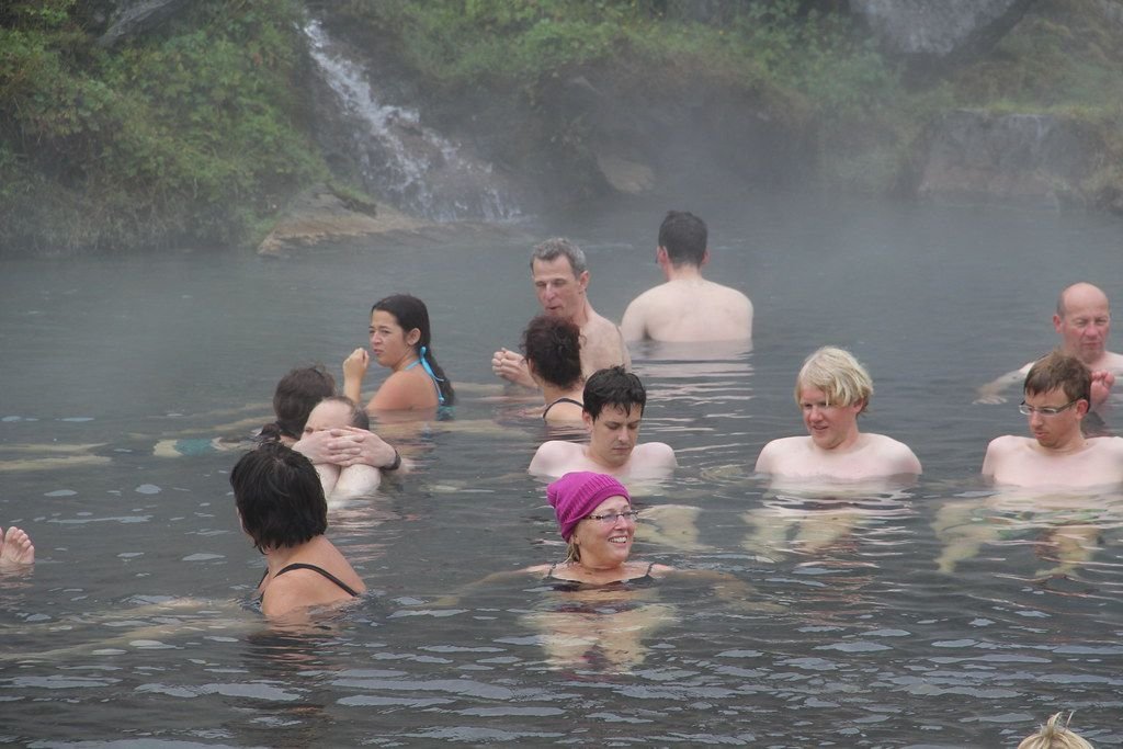 Landmannalaugar offers multiple hot spring options