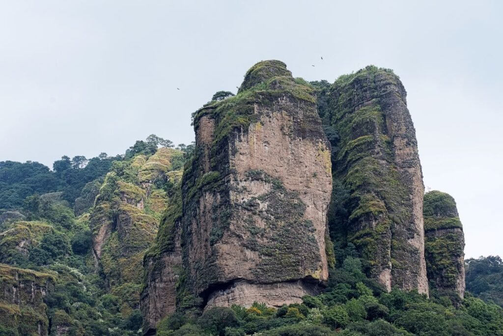  Tepoztlán, Mexico-spiritual village wrapped in mist and legend.