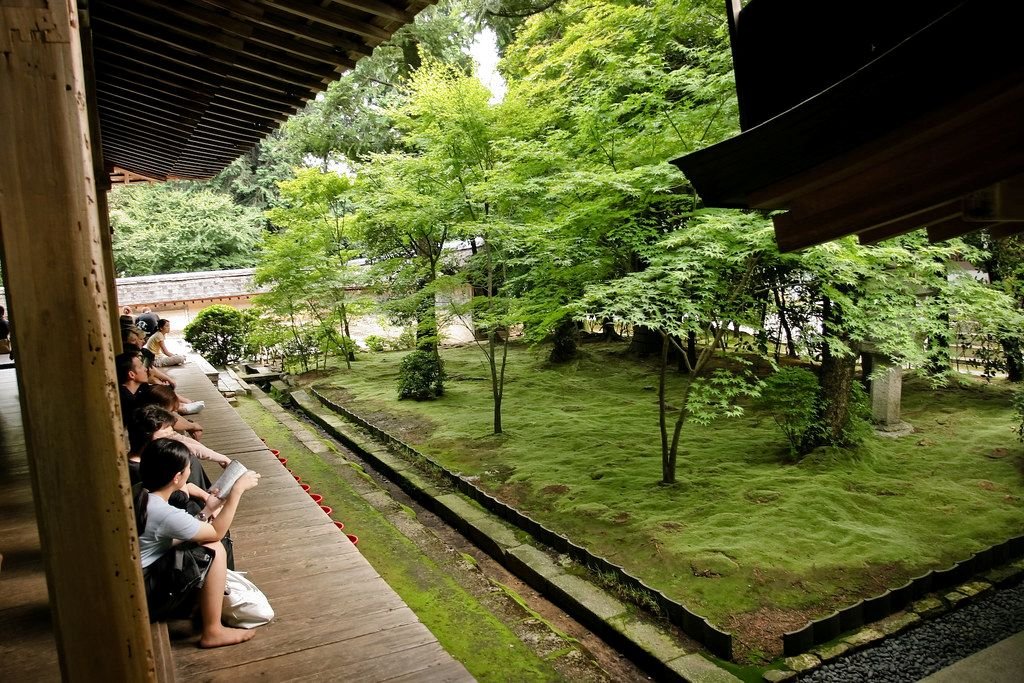  Zen gardens of Ryoan-ji-You can feel the quiet energy of centuries past in every stone and every tree.