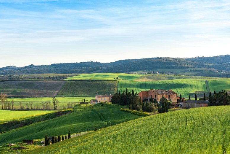 Tuscany's countryside hosts hundreds of certified organic farms offering accommodation